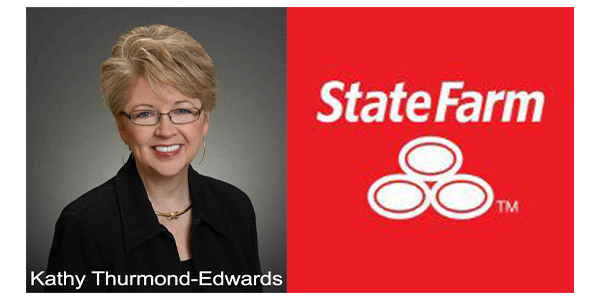 Kathy Thurmond-Edwards, State Farm Insurance Logo