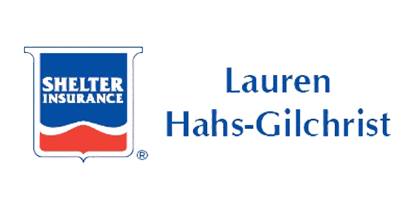 Shelter Insurance, Lauren Hahs-Gilchrist Logo