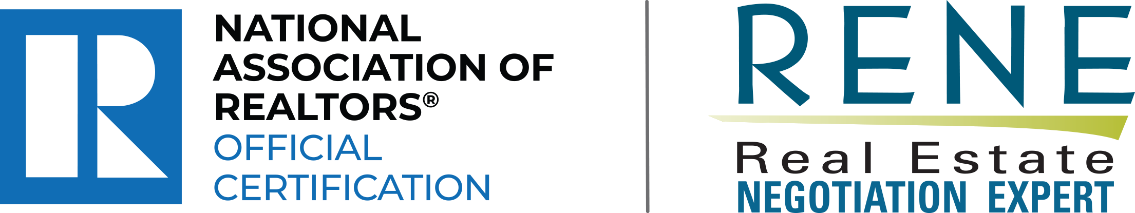 National Association of REALTORS&reg; Official Certification RENE Logo
